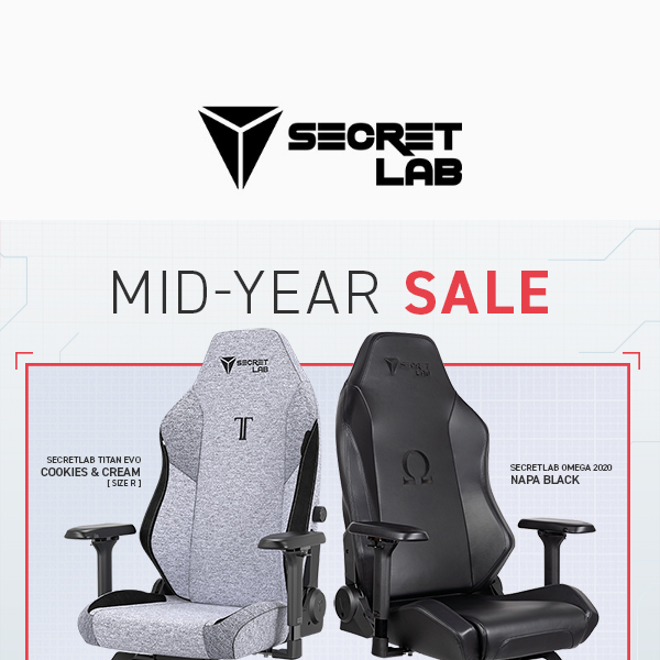 ENDING SOON: Up to $300 OFF Secretlab products