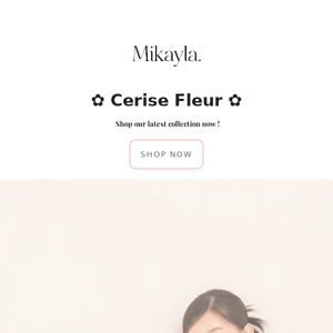 Cerise Fleur 🌸 | 14th March 8pm