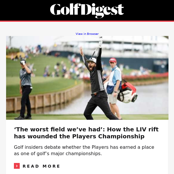 How LIV Golf hurt the Players Championship