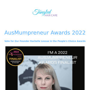 Vote for us in the AusMumpreneur Awards 2022