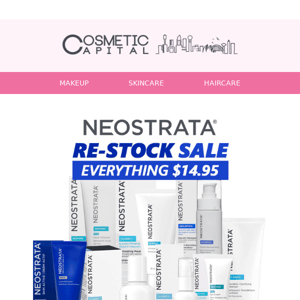 Neostrata Skincare is 75% off today! 🔥