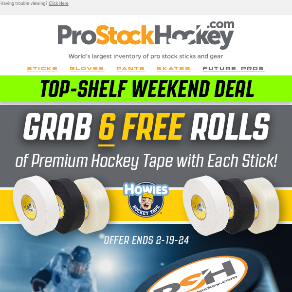 Score Big: Get 6 Tape Rolls with Every Stick Purchase!