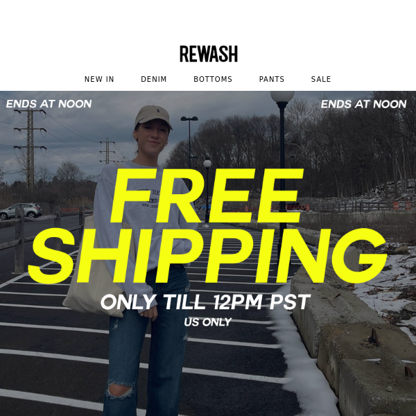 🔥FREE Shipping 'Til Noon✈️ Don't WAIT