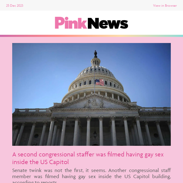 Second gay sex tape rocks US Capitol 😲