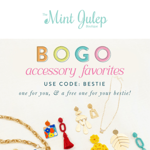BOGO Free Accessory Favorites 💗✨