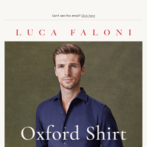 New In: The Midnight Blue Oxford Shirt