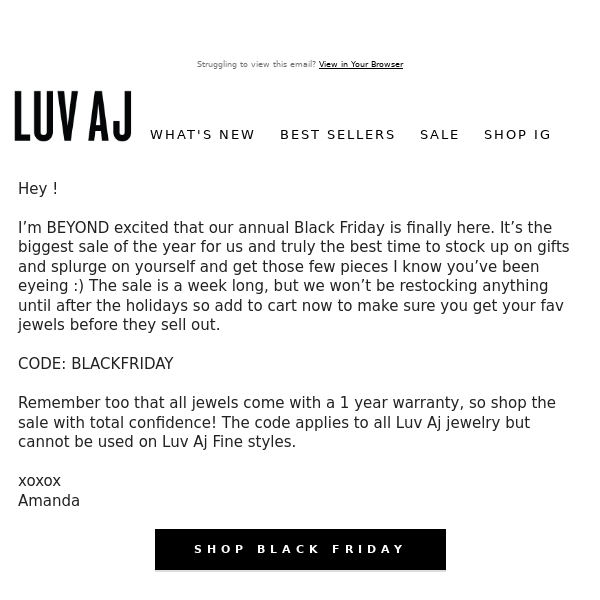 Re: I have your 40% off code