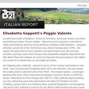 Elisabetta Geppetti's Poggio Valente