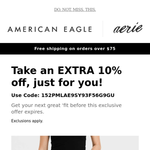 OPEN ASAP! Extra 10% off your bag is going, going, (almost) gone