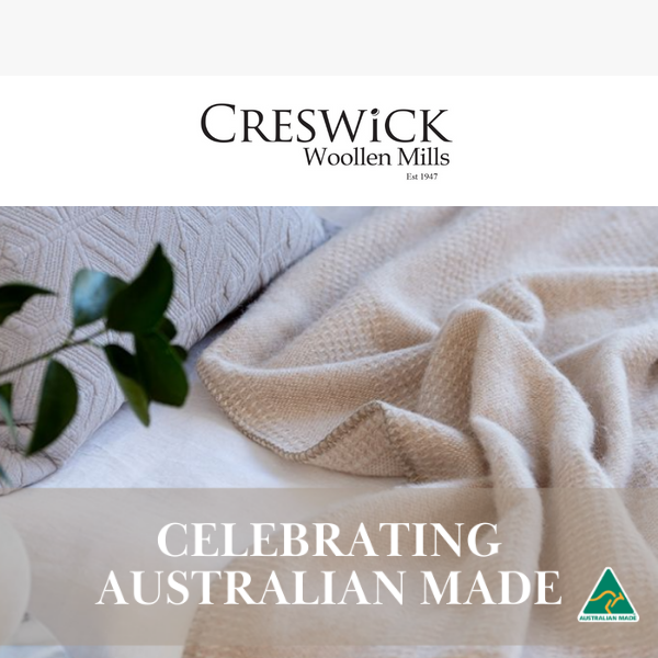 Celebrating Australian Made + Free Shipping | Shop Now!