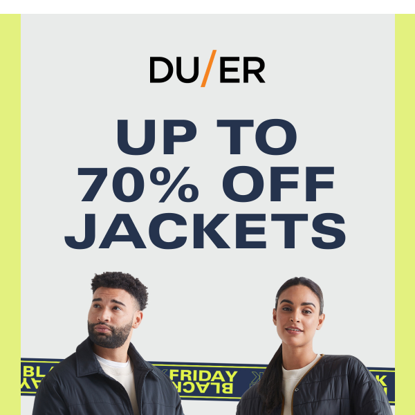 Up to 70% OFF JACKETS