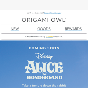 COMING SOON! Disney Alice in Wonderland Collection