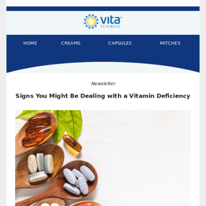 Signs You Might Be Dealing with a Vitamin Deficiency