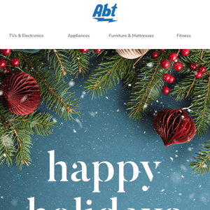 Abt Wishes You The Happiest Holidays