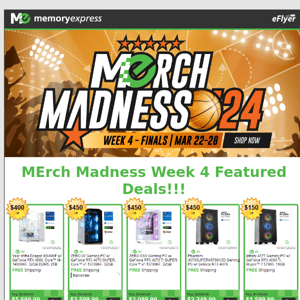 Memory Express MErch Madness 2024 | Week 4 (Mar 22-28, 2024)