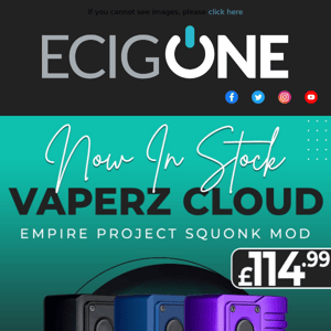 🤩 VAPERZ CLOUD EMPIRE SQUONK MOD 🤩