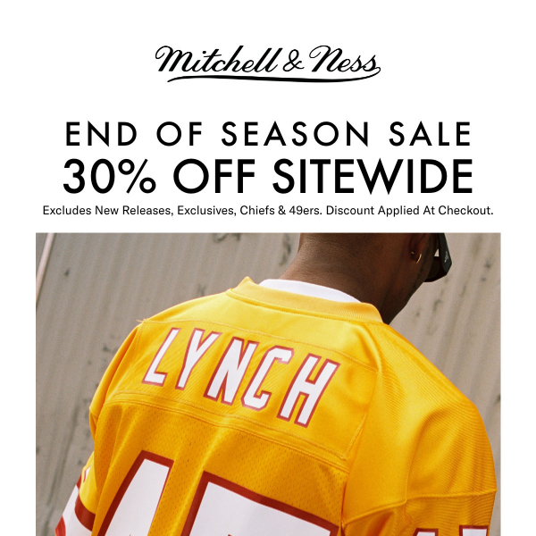 ENDS TONIGHT | Sitewide End of Season Sale! 🚨