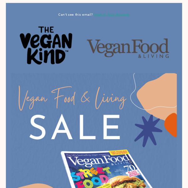 3 Issues of Vegan Food & Living for just £3 🤑