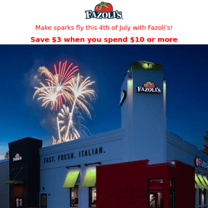 4th of July Deal! 🎆