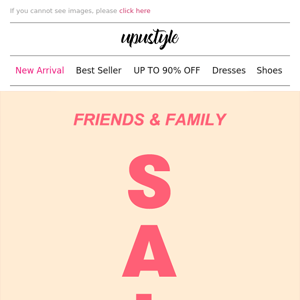 Yesss! 20% Off Friends + Family Sale!