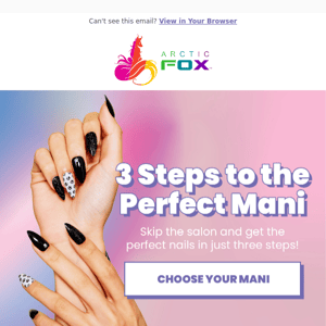 Three Steps to a Flawless Mani?! 😍