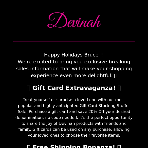 🌟 Breaking Sales Alert: GIFT CARD SALE, Free Shipping and Stackable Codes Inside! 🎁