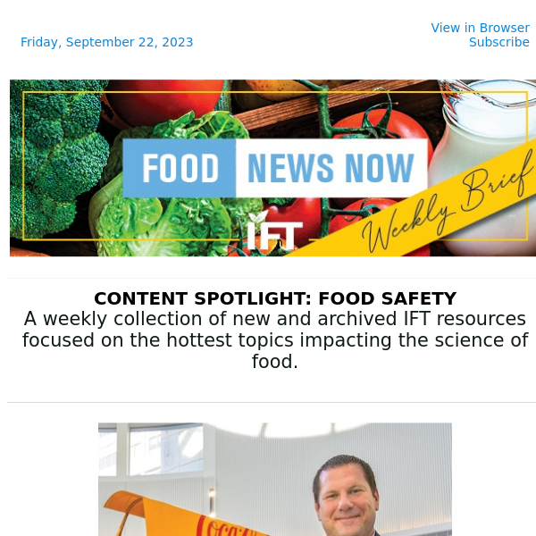 Food News Now: Top Stories from the Week