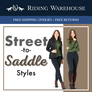 Street-to-Saddle Styles on a Budget