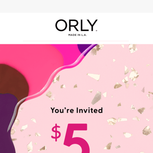 HOURS LEFT: $5 Polish Party! 🎉