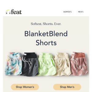 Why we made the BlanketBlend Shorts