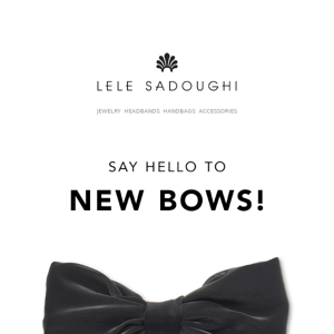 NEW IN: Bows
