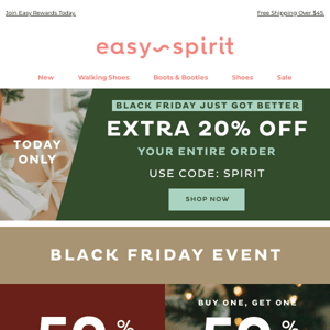 Easy spirit sale black friday