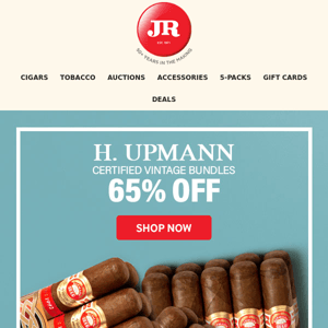 Because it's you: we’re bringing you our best prices on H.Upmann 🔵 
