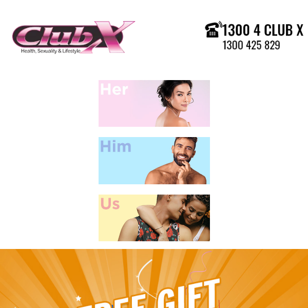Get a Free Gift from ClubX🎅