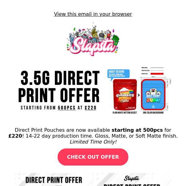 Last Chance for our Cheapest Direct Prints! 😍