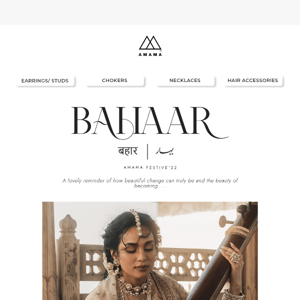 BAHAAR Collection Now LIVE!