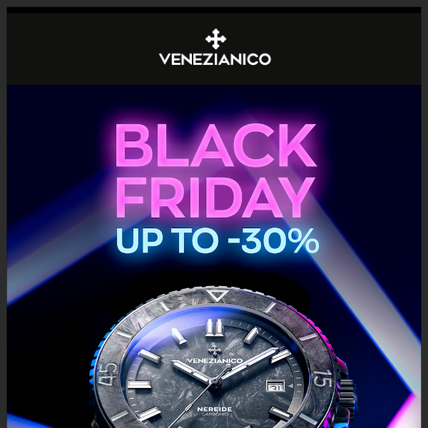 Less than 24h to Black Friday ⚡