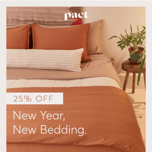 25% Off Organic Bedding (!!!)
