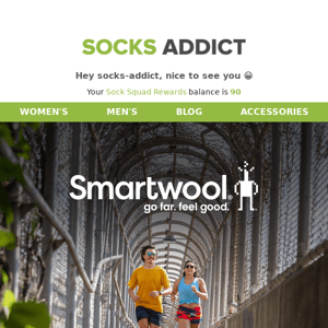 Save 25% on Smartwool 🥇