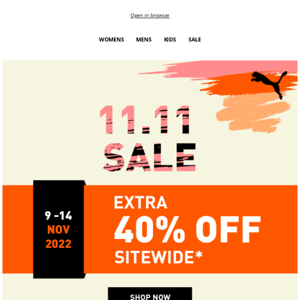 🎉11.11 Sale is still LIVE!