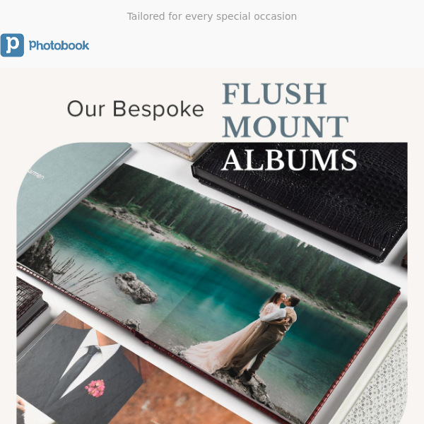 Limited-Time Only: 50% OFF Flush Mount Album 🤩