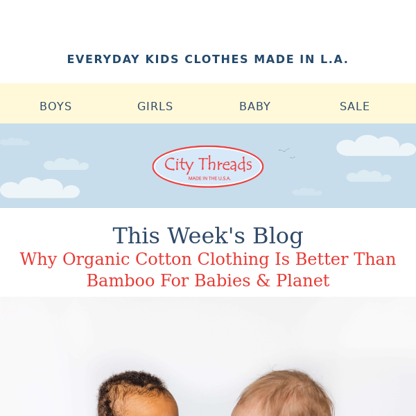 City Threads 👉 5 Reasons Organic Cotton Clothing Is Better Than Bamboo