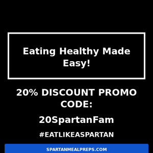 Eating Healthy In 2024 Made Easy! ( 20% PROMO CODE )