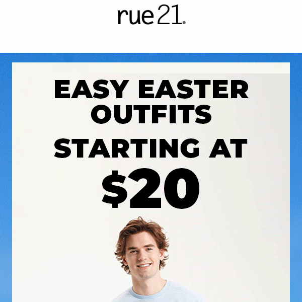 $20 Easter-ready styles in NEW spring colors