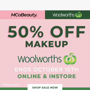 ⏰ 3-Days Left For Last 50% Off* for 2023 at Woolworths!🏃‍♀️