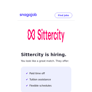 Sittercity is hiring