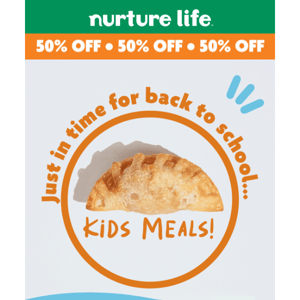 NEW Meals for Back to School! 🍏🖍️ 50% OFF