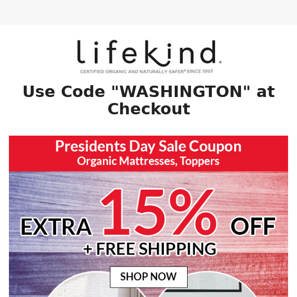 📣 Presidents Day Savings, 3 Days Only