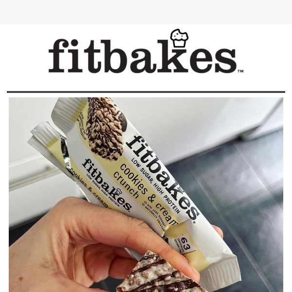 Fit Bakes, grab your FREE crunch bar! 😉