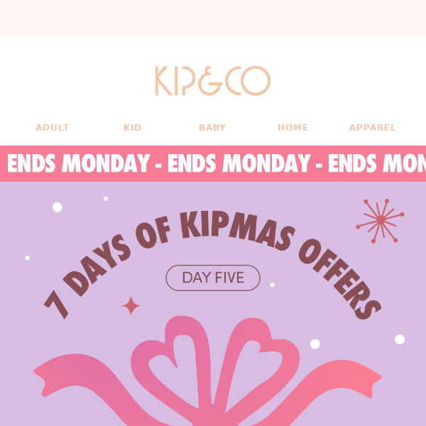 40% off Towels 🛍️ KIPMAS Day 5